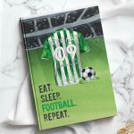 Σκληρόδετο Premium Τετράδιο με Σχέδιο Πράσινος Παίχτης