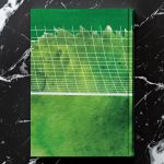 Σκληρόδετο Premium Τετράδιο με Σχέδιο Τερματοφύλακας