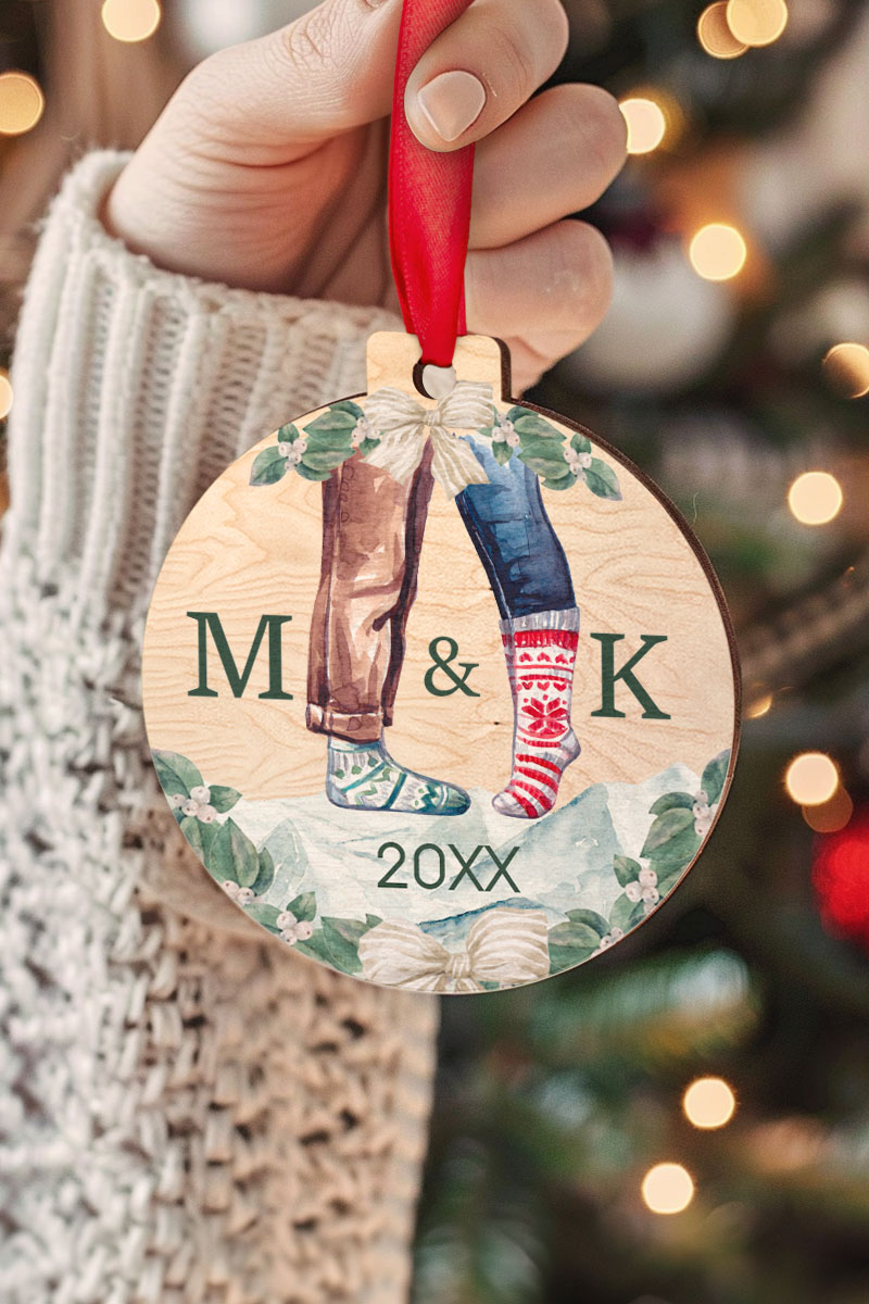 Δώρο για Ζευγάρια, Στολίδι Χριστουγεννιάτικου Δέντρου, Cold