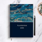 Προσωποποιημένη Ατζέντα - Ημερολόγιο με Σχέδιο Oceanic Vibes