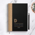 Επαγγελματική Ατζέντα - Ημερολόγιο με Σχέδιο Sand Patterns
