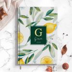 Προσωποποιημένη Ατζέντα - Ημερολόγιο με Σχέδιο Λεμονιά