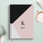 Προσωποποιημένη Ατζέντα - Ημερολόγιο με Σχέδιο Monogram