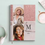 Προσωποποιημένη Ατζέντα - Ημερολόγιο με Σχέδιο Fuchsia Glow