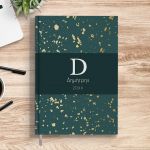 Προσωποποιημένη Ατζέντα - Ημερολόγιο με Σχέδιο Gold Dots