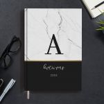 Προσωποποιημένη Ατζέντα - Ημερολόγιο με Σχέδιο Black & White