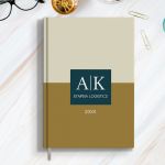 Επαγγελαμτική Ατζέντα - Ημερολόγιο με Σχέδιο Sunset Threads
