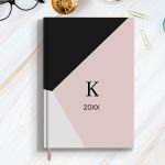 Προσωποποιημένη Ατζέντα - Ημερολόγιο με Σχέδιο Monogram