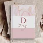 Προσωποποιημένη Ατζέντα - Ημερολόγιο με Σχέδιο Sweet Luxe