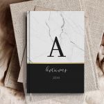 Προσωποποιημένη Ατζέντα - Ημερολόγιο με Σχέδιο Black & White