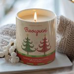 Αρωματικό Κερί, Χειροποίητο με Άρωμα Vanilla Cream, Happy Tree