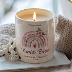 Αρωματικό Κερί, Χειροποίητο με Άρωμα Vanilla Cream, Teacher