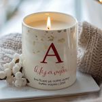 Αρωματικό Κερί, Χειροποίητο με Άρωμα Vanilla Cream, Elegant