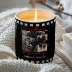 Αρωματικό Κερί, Χειροποίητο με Άρωμα Vanilla Cream, Our Love