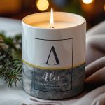 Αρωματικό Κερί, Χειροποίητο με Άρωμα Vanilla Cream, Hey Winter