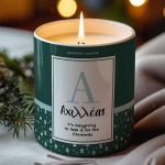 Αρωματικό Κερί, Χειροποίητο με Άρωμα Vanilla Cream, Like Xmas