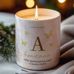 Αρωματικό Κερί, Χειροποίητο με Άρωμα Vanilla Cream, Lovely Pink