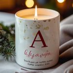 Αρωματικό Κερί, Χειροποίητο με Άρωμα Vanilla Cream, Elegant