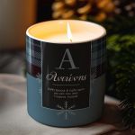 Αρωματικό Κερί, Χειροποίητο με Άρωμα Vanilla Cream, Snowflake