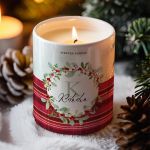 Αρωματικό Κερί, Χειροποίητο με Άρωμα Vanilla Cream, Holly Jolly