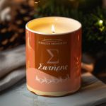 Αρωματικό Κερί, Χειροποίητο με Άρωμα Vanilla Cream, Love Deer