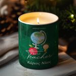 Αρωματικό Κερί, Χειροποίητο με Άρωμα Vanilla Cream, Best Teach