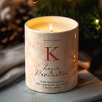 Αρωματικό Κερί, Χειροποίητο με Άρωμα Vanilla Cream, Warm Love