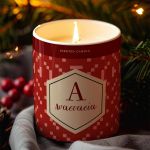 Αρωματικό Κερί, Χειροποίητο με Άρωμα Vanilla Cream, Red Season