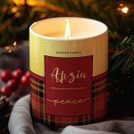 Αρωματικό Κερί, Χειροποίητο με Άρωμα Vanilla Cream, Joy & Love