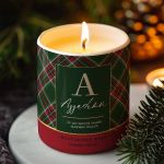 Αρωματικό Κερί, Χειροποίητο με Άρωμα Vanilla Cream, Mistletoe