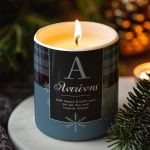 Αρωματικό Κερί, Χειροποίητο με Άρωμα Vanilla Cream, Snowflake