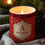 Αρωματικό Κερί, Χειροποίητο με Άρωμα Vanilla Cream, Red Season