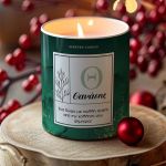 Αρωματικό Κερί, Χειροποίητο με Άρωμα Vanilla Cream, Green Gold