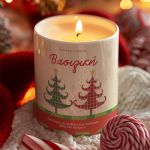 Αρωματικό Κερί, Χειροποίητο με Άρωμα Vanilla Cream, Happy Tree