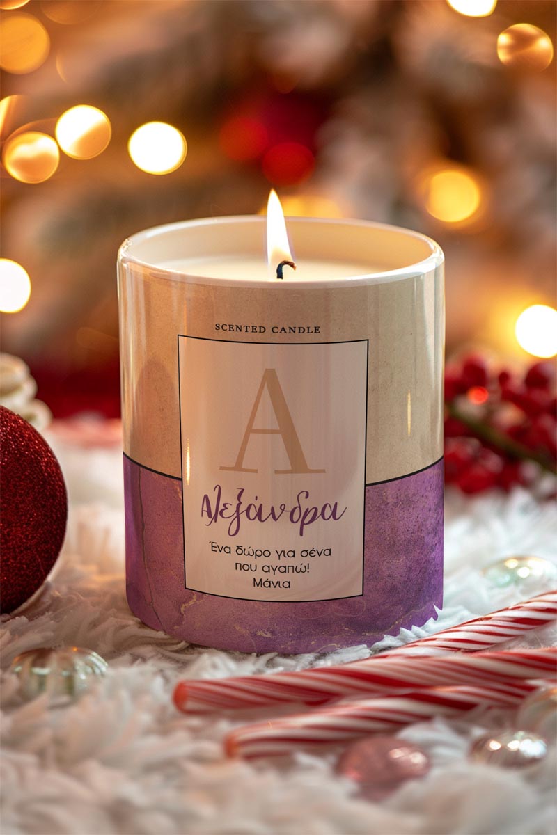 Αρωματικό Κερί, Χειροποίητο με Άρωμα Vanilla Cream, Moments