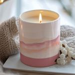 Αρωματικό Κερί, Χειροποίητο με Άρωμα Vanilla Cream, Aesthetics