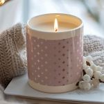 Αρωματικό Κερί, Χειροποίητο με Άρωμα Vanilla Cream, Wonderful