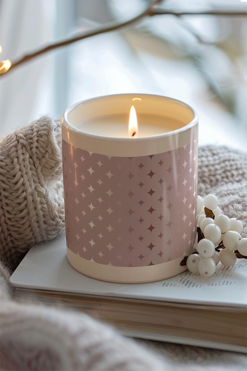 Αρωματικό Κερί, Χειροποίητο με Άρωμα Vanilla Cream, Wonderful