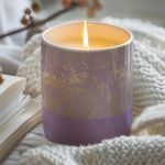 Αρωματικό Κερί, Χειροποίητο με Άρωμα Vanilla Cream, Winter