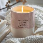 Αρωματικό Κερί, Χειροποίητο με Άρωμα Vanilla Cream, One Merry