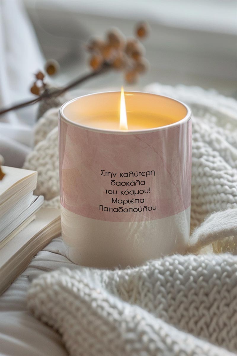 Αρωματικό Κερί, Χειροποίητο με Άρωμα Vanilla Cream, One Merry