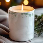 Αρωματικό Κερί, Χειροποίητο με Άρωμα Vanilla Cream, Green Love