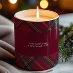 Αρωματικό Κερί, Χειροποίητο με Άρωμα Vanilla Cream, Xmas Spirit