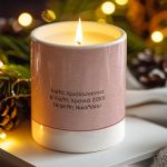 Αρωματικό Κερί, Χειροποίητο με Άρωμα Vanilla Cream, Bestie