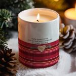 Αρωματικό Κερί, Χειροποίητο με Άρωμα Vanilla Cream, Holly Jolly