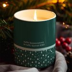 Αρωματικό Κερί, Χειροποίητο με Άρωμα Vanilla Cream, Like Xmas