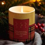 Αρωματικό Κερί, Χειροποίητο με Άρωμα Vanilla Cream, Joy & Love