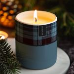 Αρωματικό Κερί, Χειροποίητο με Άρωμα Vanilla Cream, Snowflake