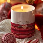 Αρωματικό Κερί, Χειροποίητο με Άρωμα Vanilla Cream, Holly Jolly