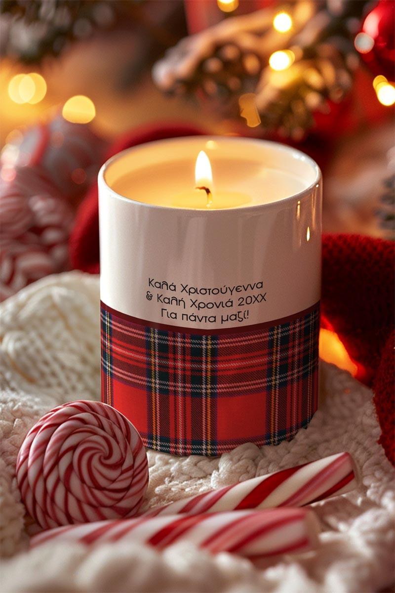 Αρωματικό Κερί, Χειροποίητο με Άρωμα Vanilla Cream, Bright